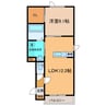 ｸﾞﾗｼｱｽ帯広RT（東棟） 1LDKの間取り