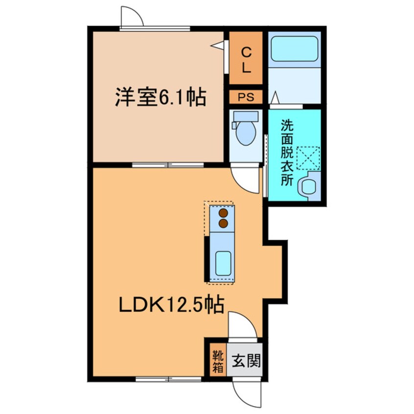 間取図 ﾗﾋﾟｽⅣ