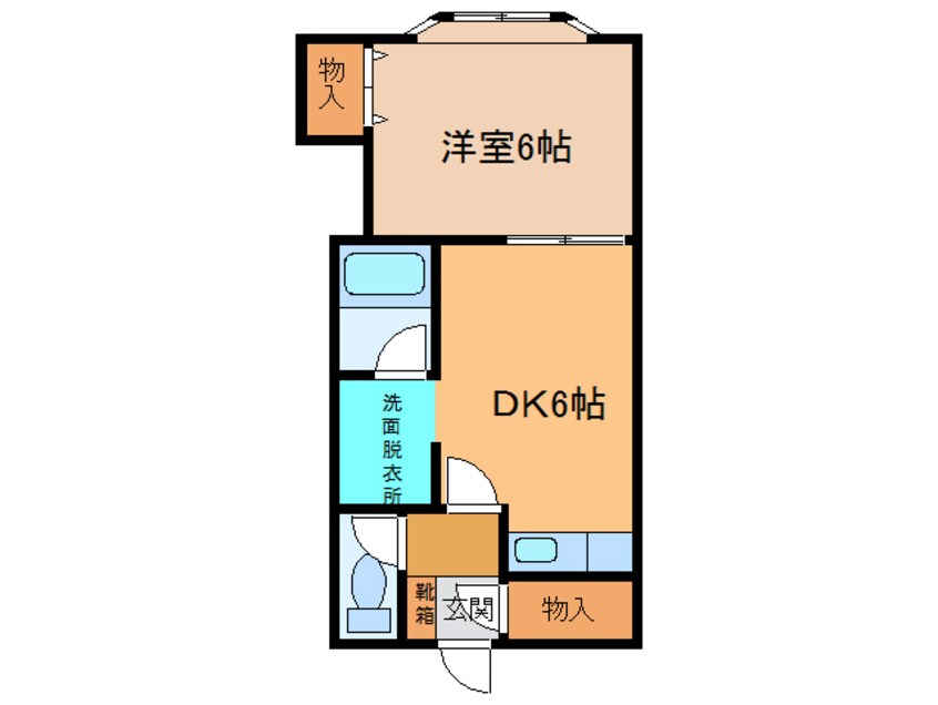 間取図 ｾﾝﾄﾗﾙｶﾞｰﾃﾞﾝ9B