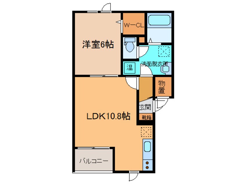 間取図 ﾊﾋﾟﾈｽ132