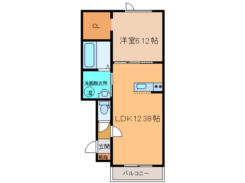 間取図 ﾌﾟﾗｼｰﾄﾞⅤ