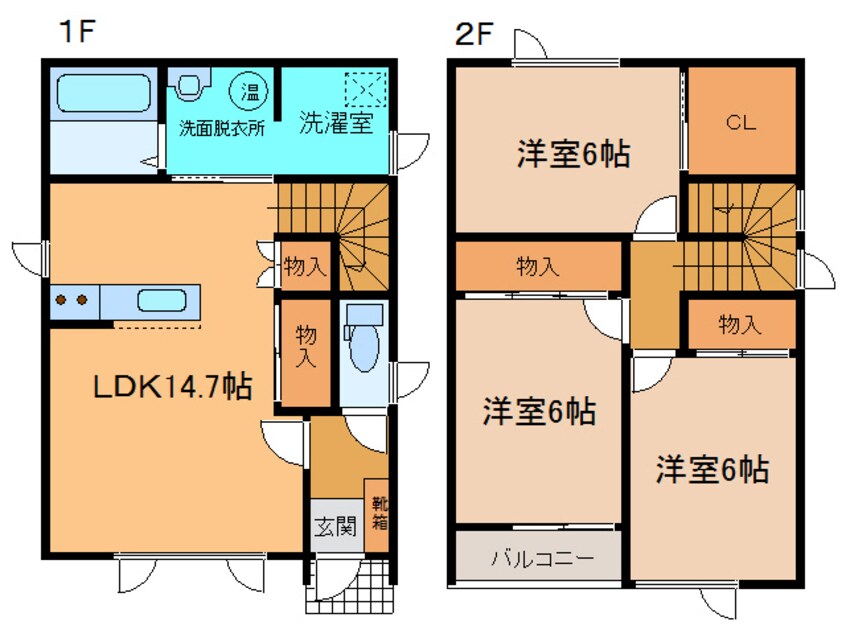 間取図 TOWN大通32