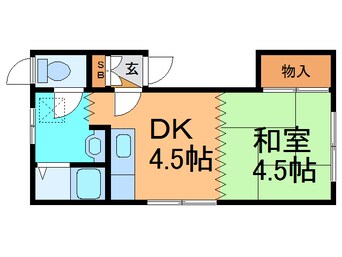 間取図 ハイツアルピナ