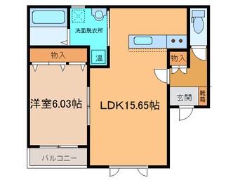 間取図 ヴィスタサⅠ