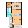 ﾘｳﾞｪｰﾙT 1LDKの間取り