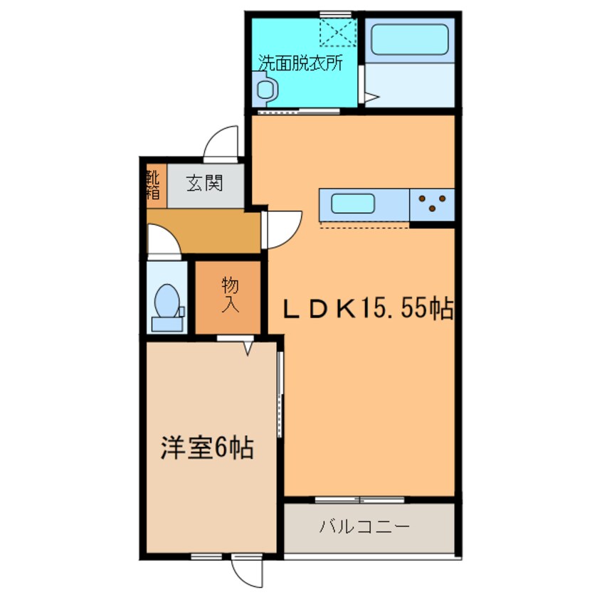 間取図 ﾘｽﾃﾏｽﾘ