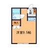 ｺｰﾎﾟｼﾉﾀﾞ 1Rの間取り