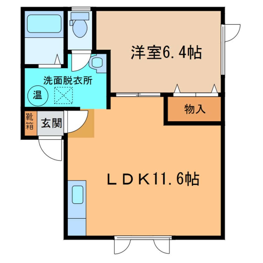 間取図 ﾐﾚﾆｱﾑ425