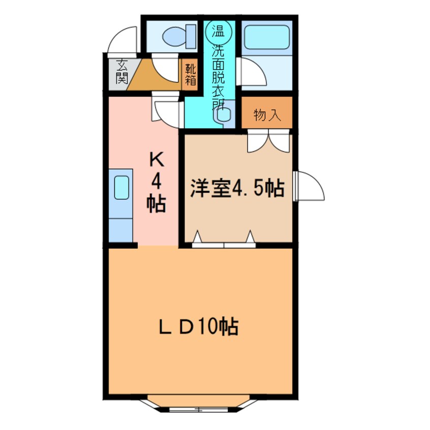 間取図 メゾンシェル