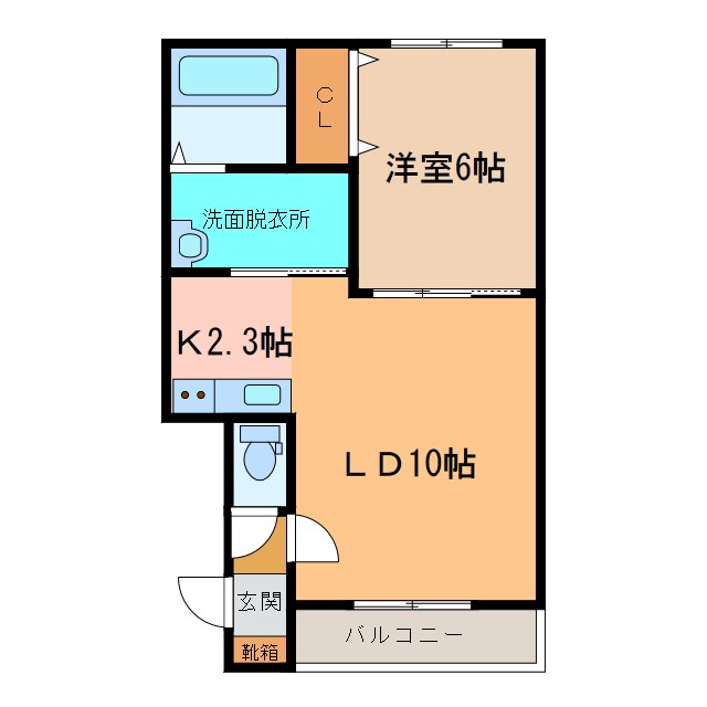 間取り図 ﾍﾞﾙｴｯﾄｸﾚｰﾙ