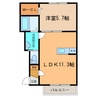 ikoi1 1LDKの間取り