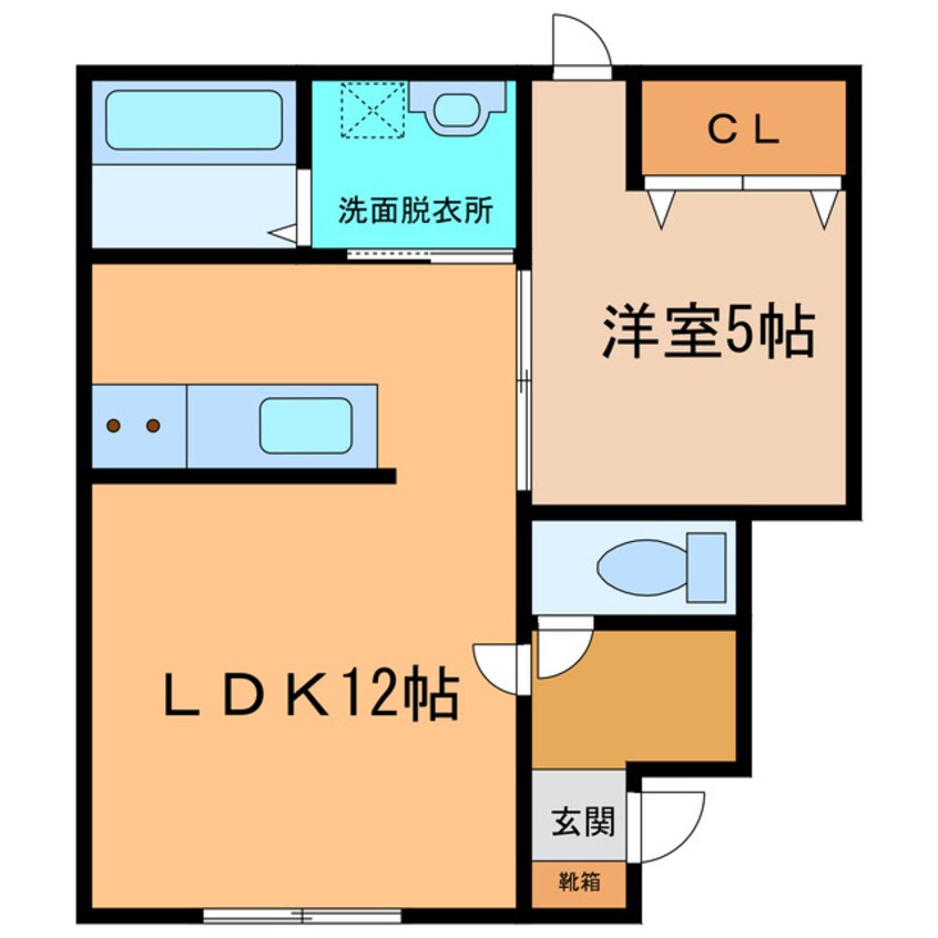 間取図 フォレスト新町Ⅰ