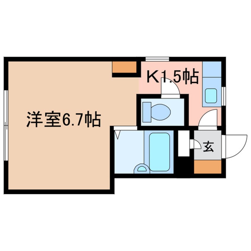 間取図 栄ハイツ