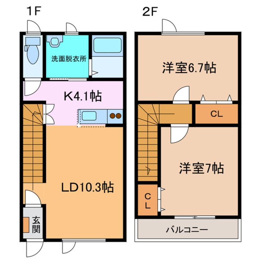 間取図 KM-Ⅲ