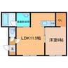 CLASSEⅨ 1LDKの間取り