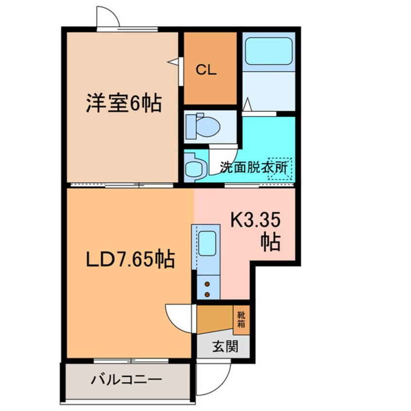 間取図 ARKAS(ｱﾙｶｽ)