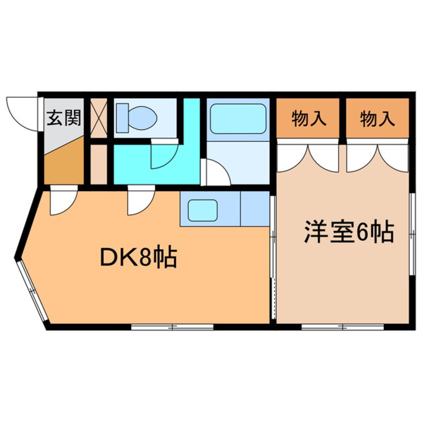 間取図 ﾄﾗｳﾃｽﾊｲﾑ