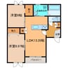 ﾄﾚｲﾌﾞﾙｯｸY館 2LDKの間取り