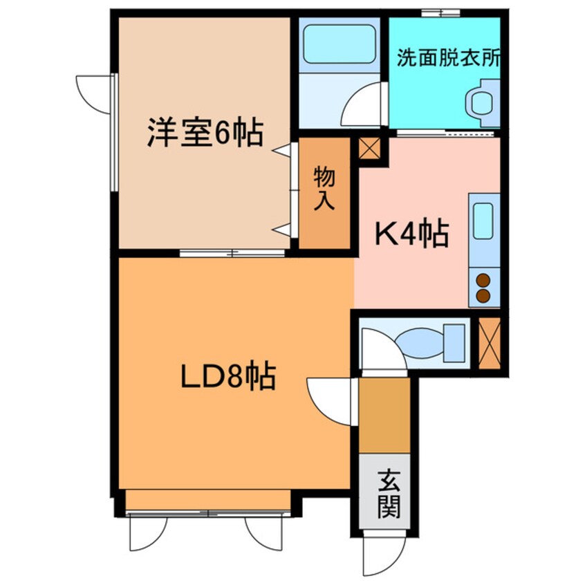 間取図 ﾏｰｶﾞﾚｯﾄⅢ