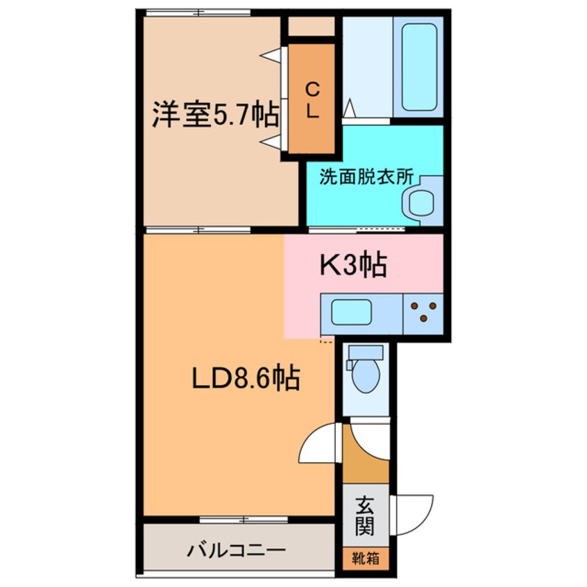 間取図 グリーンヴィルNC