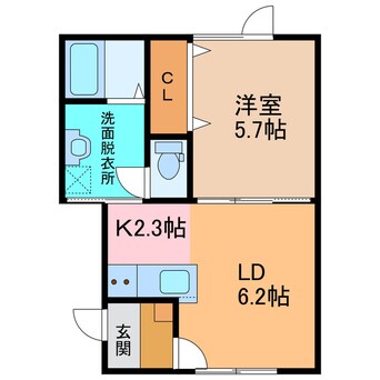 間取図 ルシアス②