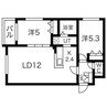 札幌市営地下鉄東豊線/環状通東駅 徒歩7分 2階 築10年 2LDKの間取り