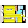 札幌市営地下鉄東豊線/元町駅 徒歩1分 9階 築25年 1LDKの間取り