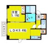 札幌市営地下鉄東豊線/東区役所前駅 徒歩7分 4階 築17年 1LDKの間取り