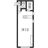 イーストパレス 1Rの間取り