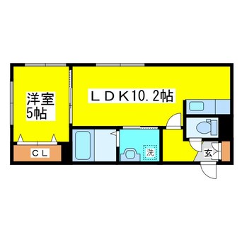 間取図 アミカル