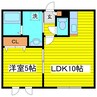 札幌市営地下鉄東豊線/元町駅 徒歩14分 3階 築19年 1LDKの間取り