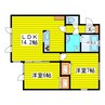 札幌市営地下鉄東豊線/元町駅 徒歩9分 2階 築18年 2LDKの間取り