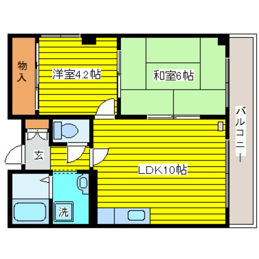 間取図 ノースシティ17