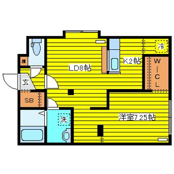 間取図 札幌市営地下鉄東豊線/元町駅 徒歩10分 2階 築27年