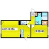 コモドNII 1LDKの間取り