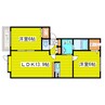 札幌市営地下鉄東豊線/元町駅 徒歩12分 1階 築21年 2LDKの間取り