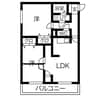 札幌市営地下鉄東豊線/元町駅 徒歩5分 1階 築40年 2LDKの間取り
