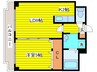 元町大坂ビル 1LDKの間取り