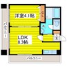 札幌市営地下鉄東豊線/環状通東駅 徒歩5分 2階 築17年 1LDKの間取り