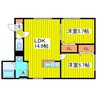 札幌市営地下鉄東豊線/環状通東駅 徒歩16分 1階 築10年 2LDKの間取り