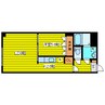 e-one 1LDKの間取り
