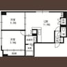 エタニティ20 2LDKの間取り