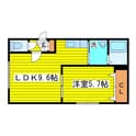 クレセールN18の間取図