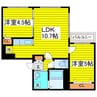 札幌市営地下鉄東豊線/元町駅 徒歩3分 2階 築13年 2LDKの間取り