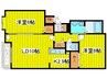 札幌市営地下鉄東豊線/環状通東駅 徒歩10分 4階 築20年 2LDKの間取り