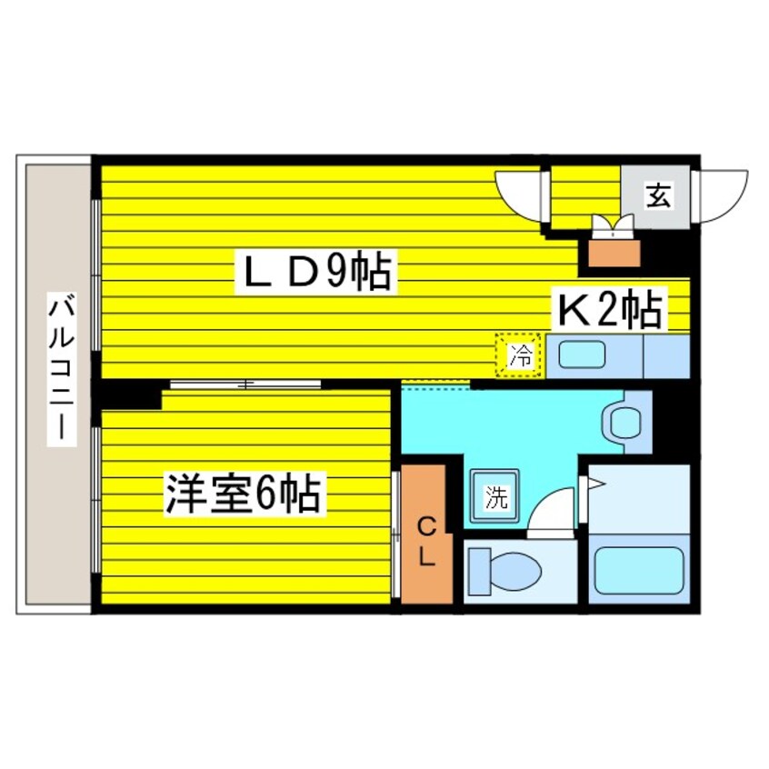 間取図 札幌市営地下鉄東豊線/新道東駅 徒歩2分 4階 築22年