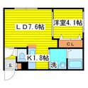 マピエス元町の間取図