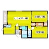 札幌市営地下鉄東豊線/東区役所前駅 徒歩1分 1階 築13年 2LDKの間取り