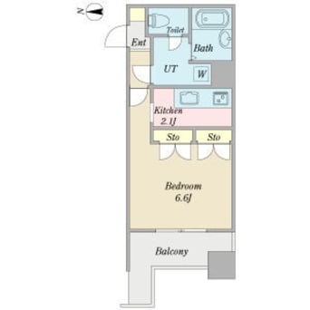 間取図 札幌市営地下鉄東豊線/元町駅 徒歩3分 2階 築33年