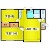 札幌市営地下鉄東豊線/環状通東駅 徒歩24分 2階 築28年 2LDKの間取り